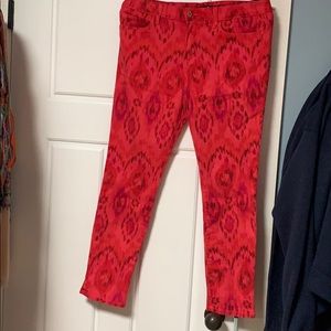 Joes Ikat print jean new with tag never worn